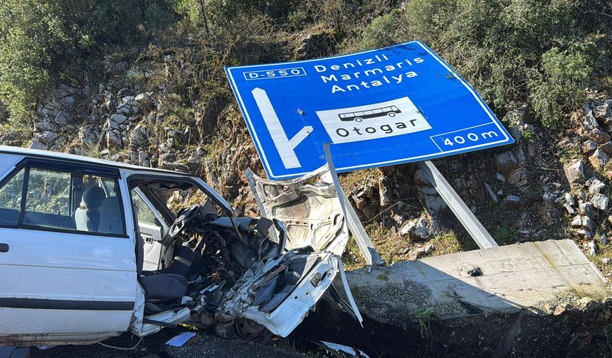 Menteşe'de trafik kazası