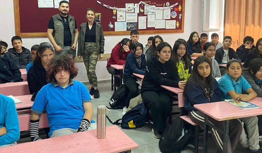 Muğla’da Öğrencilere Doğa Bilinci Eğitimi Verildi