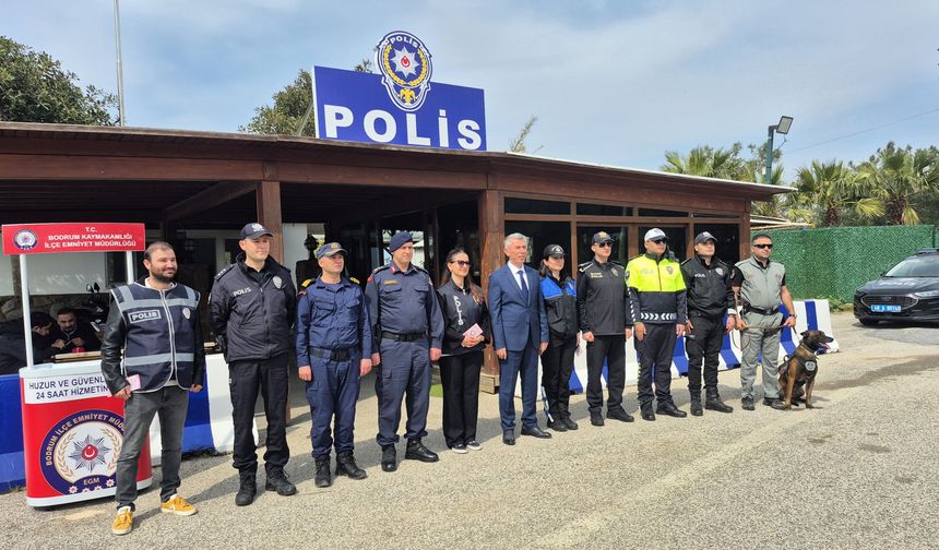 Bodrum'da bayram denetimleri sıkı: 1 günde 25 bin araç girdi