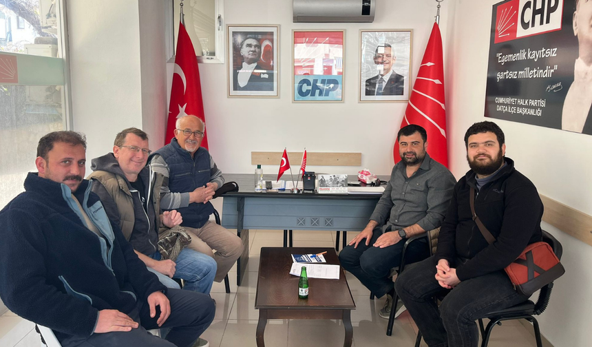 Datça’da emeğin gücü için ortak toplantı