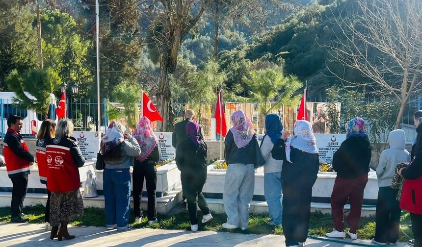 Muğla'da şehitler dualarla anıldı