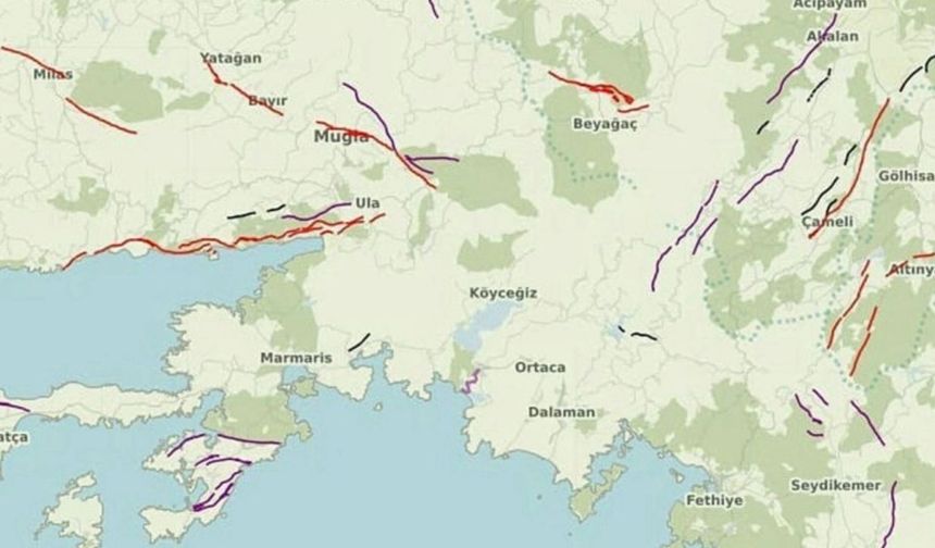 Muğla'da hangi aktif fay hatları bulunuyor? Muğla'da deprem riski var mı?