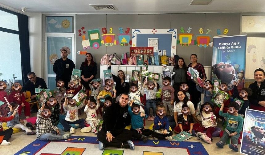 Muğla’da Çocuklara Ağız ve Diş Sağlığı Eğitimi