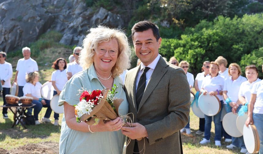 Marmaris’te “Umut Korusu” oluşturuldu: 35 zeytin fidanı dikildi