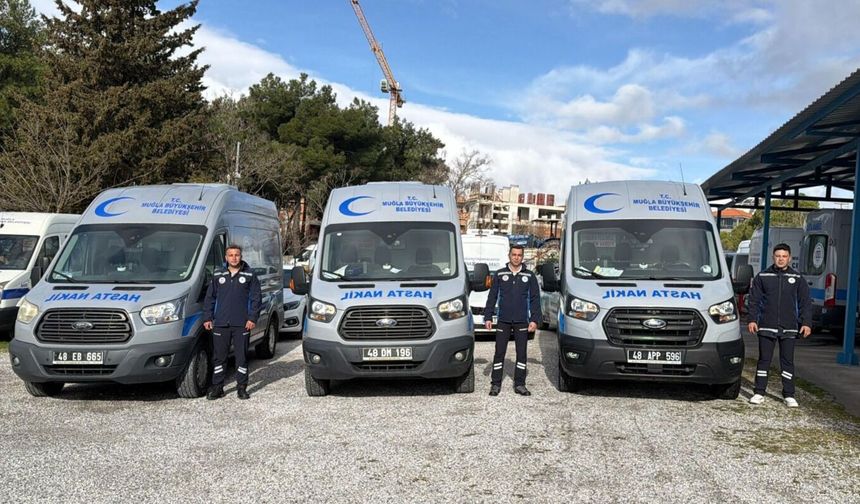 Muğla’da Sağlık Hizmetlerine 8 Yeni Araç Desteği