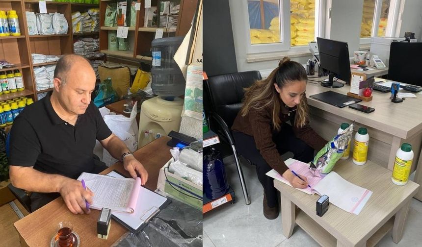Menteşe’de Tarım İlaç Bayilerine Sıkı Denetim