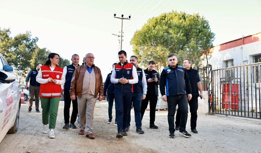 Bodrum’da Altyapı Yatırımları Yerinde İncelendi