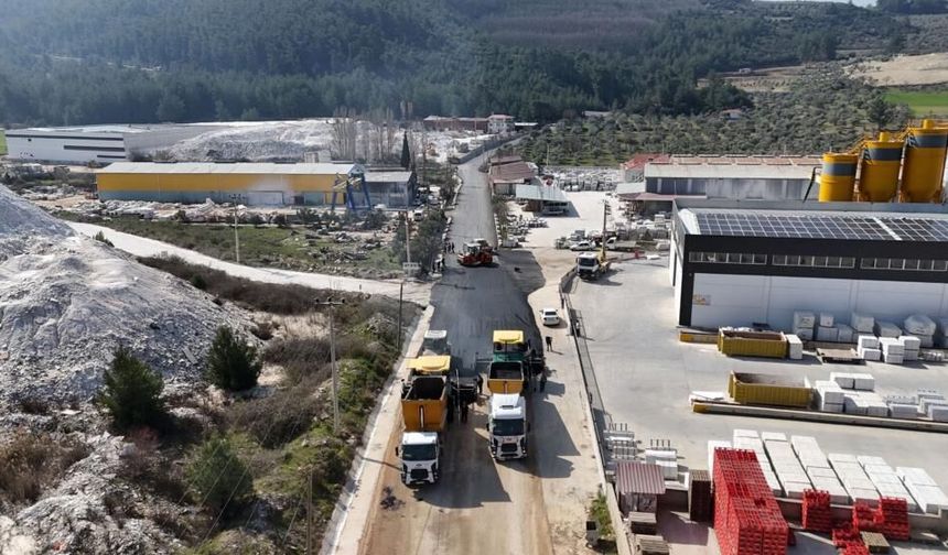 Menteşe’de 18 Milyonluk Yol Yatırımı Tamamlandı