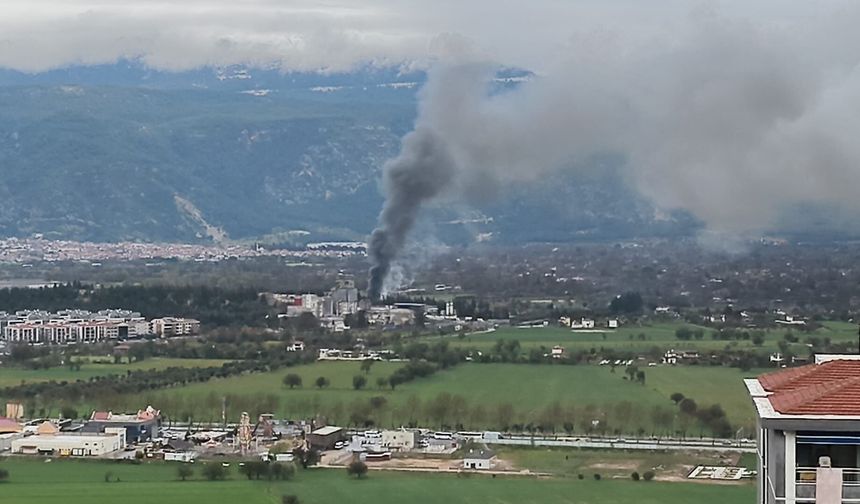 Menteşe Karabağlar Yaylası’nda ev yangını