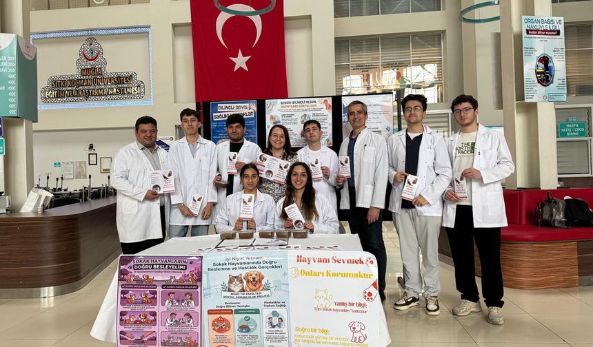 MSKÜ’lü Tıp Öğrencilerinden Sokak Hayvanları İçin Anlamlı Etkinlik