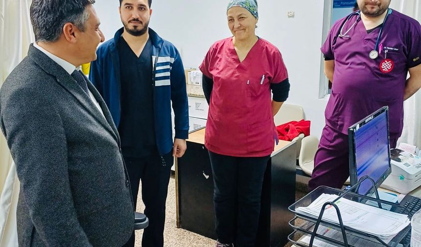 Fethiye’de Hastanede Anlamlı Ziyaret Gerçekleşti