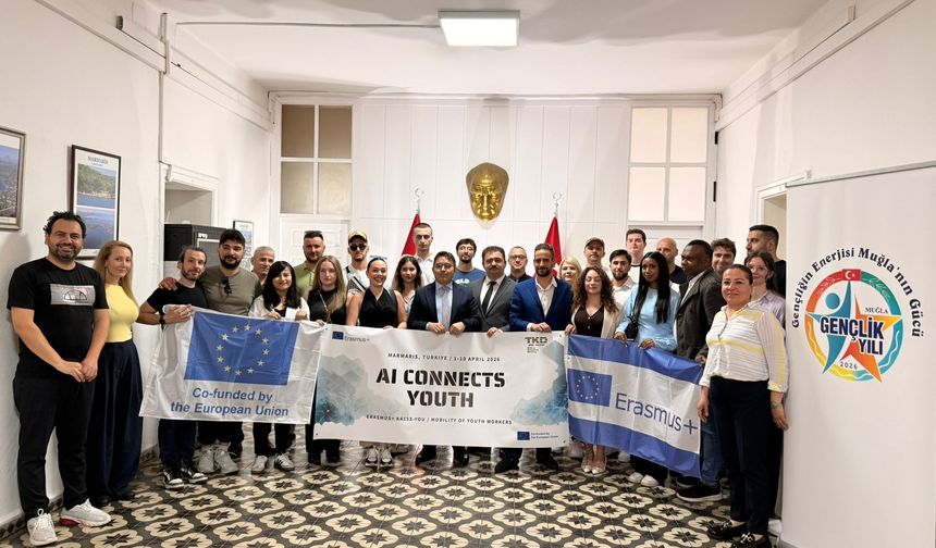 Marmaris’te Uluslararası Gençlik Projesi: Kaymakam Kaya’ya Ziyaret