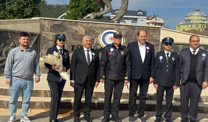 Seydikemer'de Türk Polis Teşkilatının 181. Kuruluş Yıl Dönümü törenle kutlandı