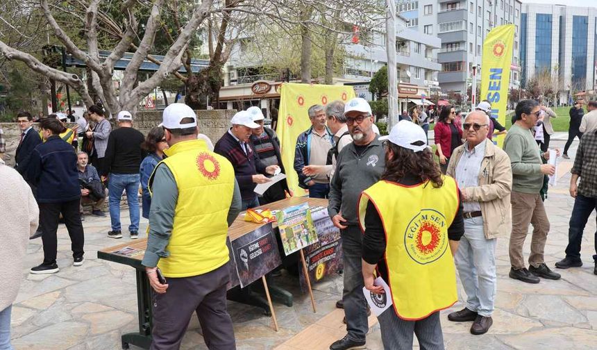 Muğla’da Eğitimcilerden Şiddete Karşı Yaşam Nöbeti