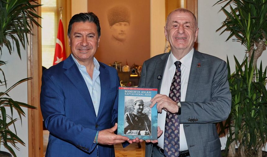 Ümit Özdağ’dan Ahmet Aras’a ziyaret