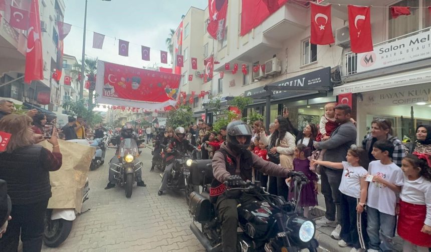 Marmaris’te 105 Sokak’ta bayram coşkusu büyüdü
