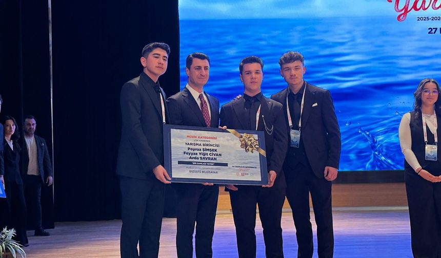 Muğlalı Öğrenciler Su Verimliliği Yarışmasında Türkiye Birincisi