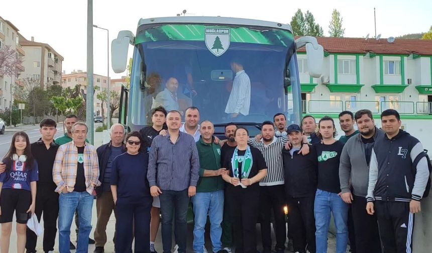 Muğlaspor’a Play-Off öncesi anlamlı uğurlama desteği