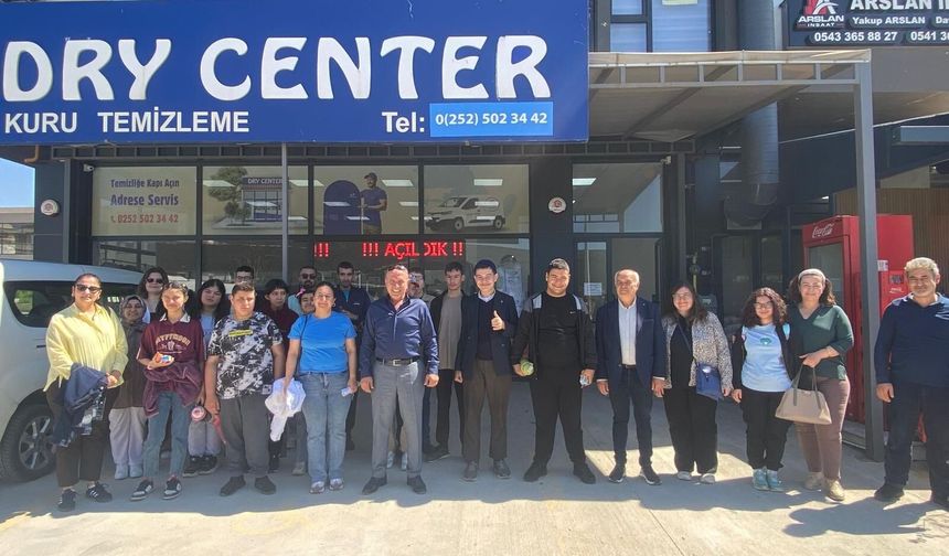 Muğla’da Özel Öğrencilerden Mesleki Eğitim Ziyareti