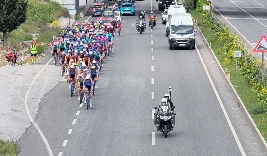 Cumhurbaşkanlığı Bisiklet Turu’nda Menteşe’de coşkulu karşılama