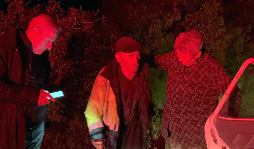 Mantar ararken kaybolan yaşlı adam için ekipler seferber oldu