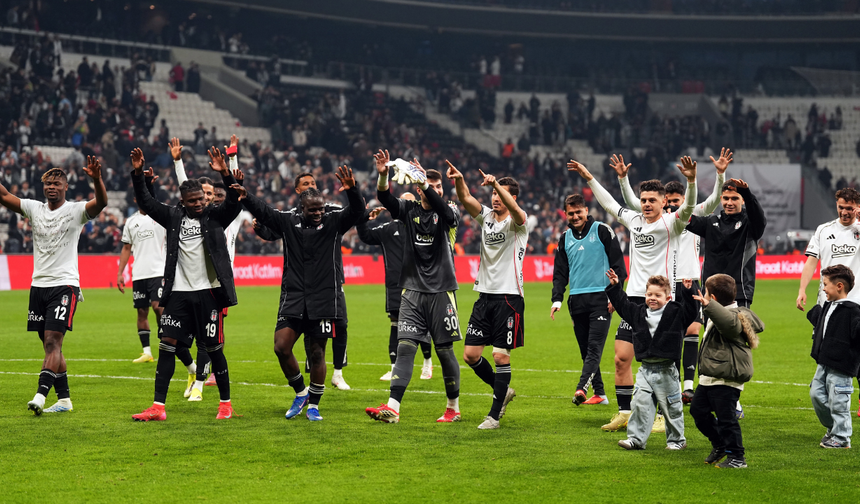 Ziraat Türkiye Kupası: Beşiktaş: 3 - Corendon Alanyaspor: 0 (Maç sonucu)