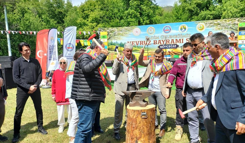 Köyceğiz’de Nevruz coşkusu yaşandı