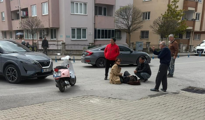 Menteşe’de otomobil ile motosiklet çarpıştı: 1 yaralı