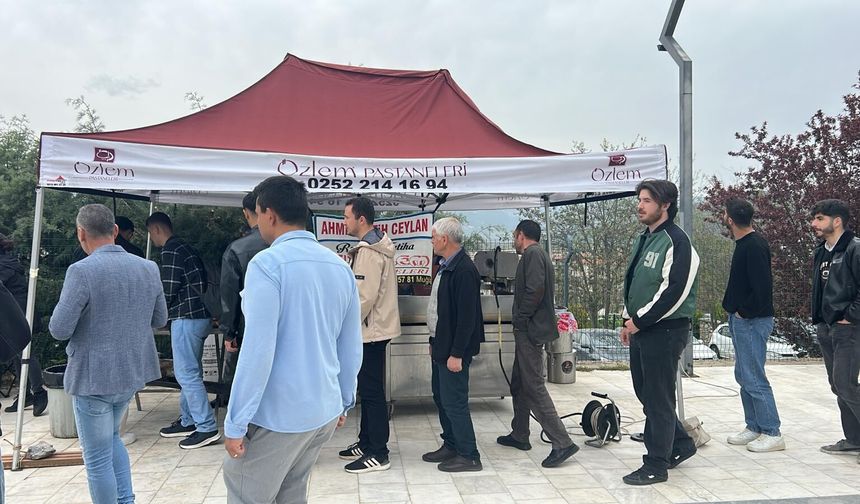 Ahmet Fatih Ceylan İçin MSKÜ’de Lokma Hayrı