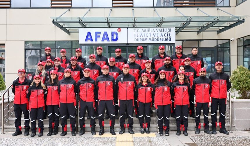 Bodrum Belediyesi BAK Ekibine AFAD Akreditasyon Arması