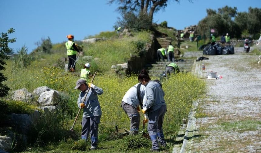 Antik Halikarnassos Surları Turizm Haftası’na hazırlanıyor