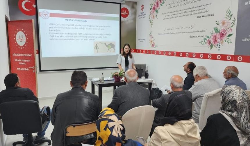 Köyceğizli 25 hacı adayı seminerlerle hacca hazırlandı