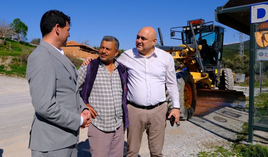 Yatağan’da hizmet seferberliği: Başkan Günay sahada