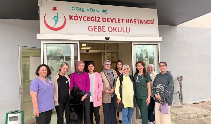 Köyceğiz’de anne adaylarına özel eğitimler sürüyor