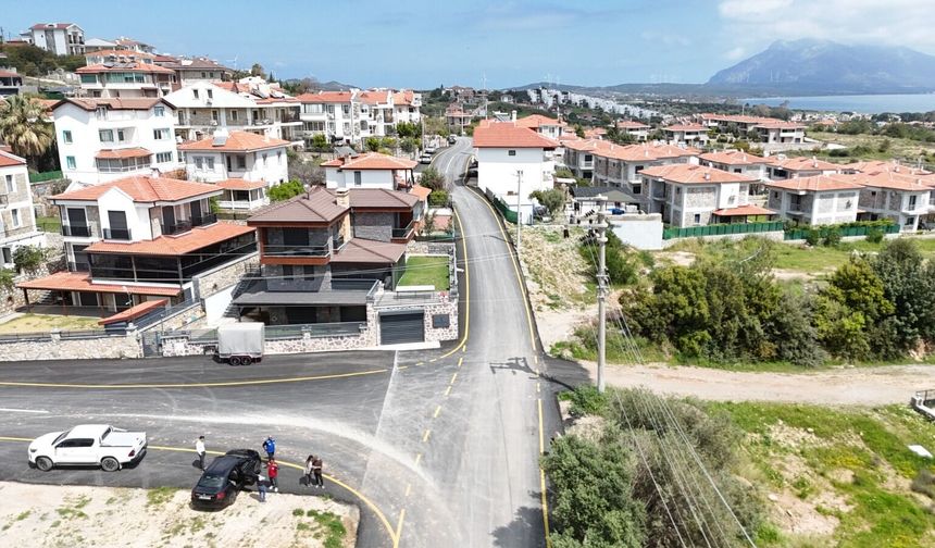 Datça’da yollar yenileniyor