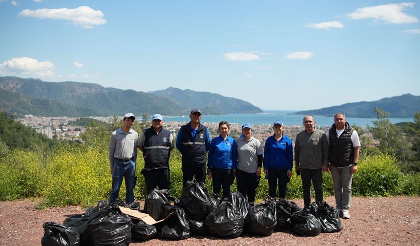 Armutalan Seyir Tepesinde Temizlik Seferberliği