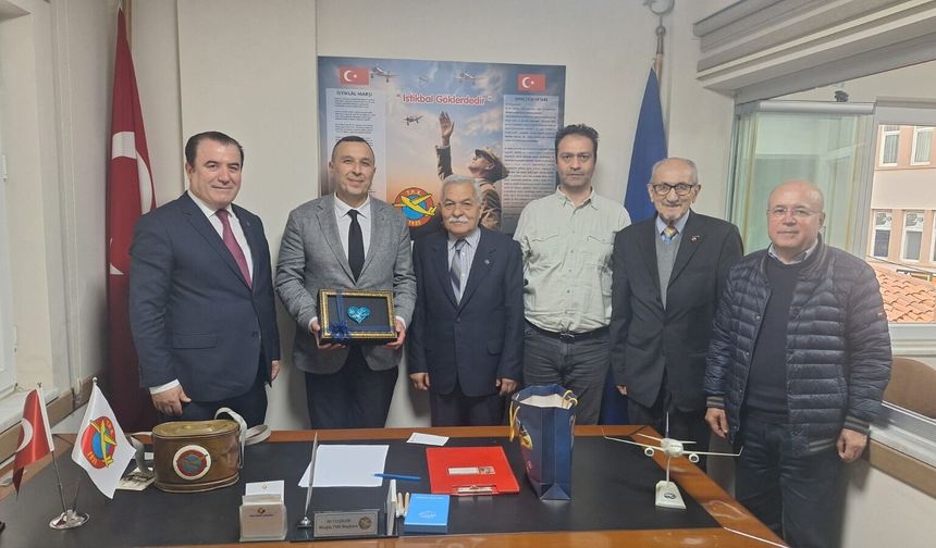 THK Kayyum Heyeti Üyesi Şahinalp Muğla Şubesini Ziyaret Etti