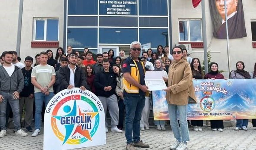 Muğla’da Gençlere Afetlere Hazırlık Eğitimi