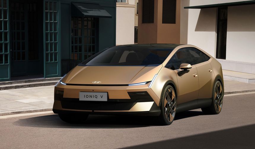 Hyundai’den radikal tasarım: Ioniq V sahnede!