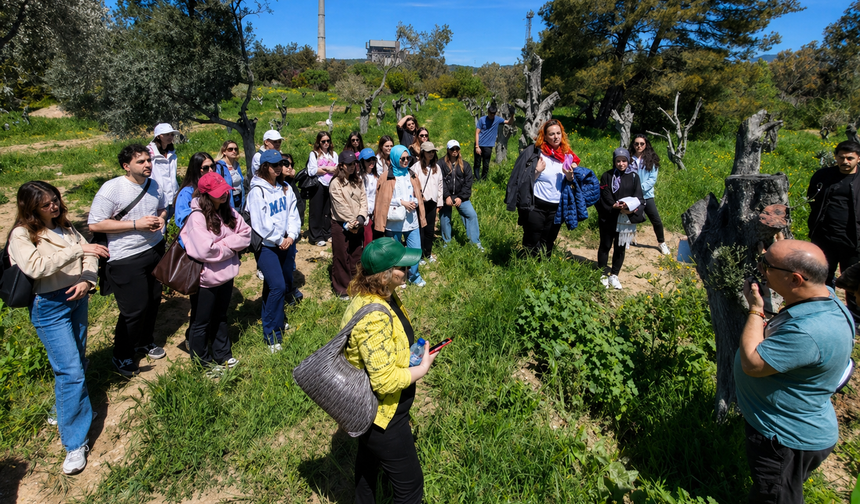 Ziraat Fakültesi Öğrencileri Muğla’da Sahada Eğitim Aldı