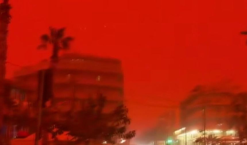 Gökyüzü Kızıla Döndü! Çöl Tozu Türkiye’yi Nasıl Etkileyecek?