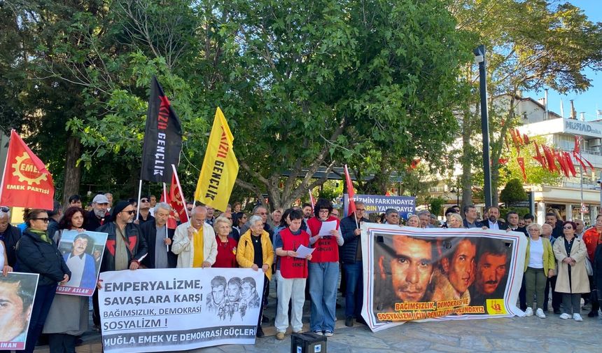 Deniz Gezmiş ve Arkadaşları Menteşe’de Anıldı