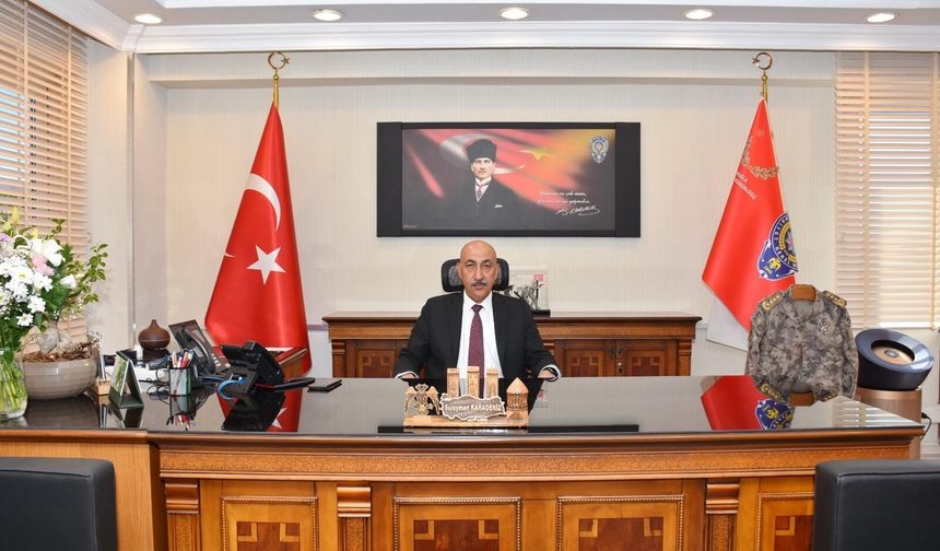 Muğla Emniyet Müdürü Karadeniz’den Bayram Mesajı