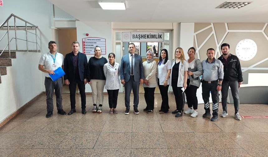 Menteşe Devlet Hastanesi’nde Kapsamlı Denetim Turu