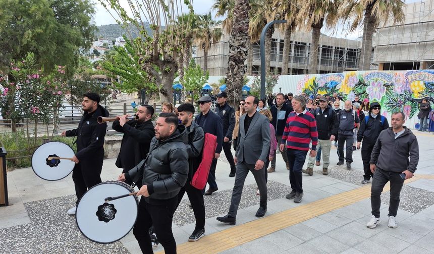 Akdeniz’den Ege’ye Doğa ve Dostluk Yürüyüşü Datça’da başladı
