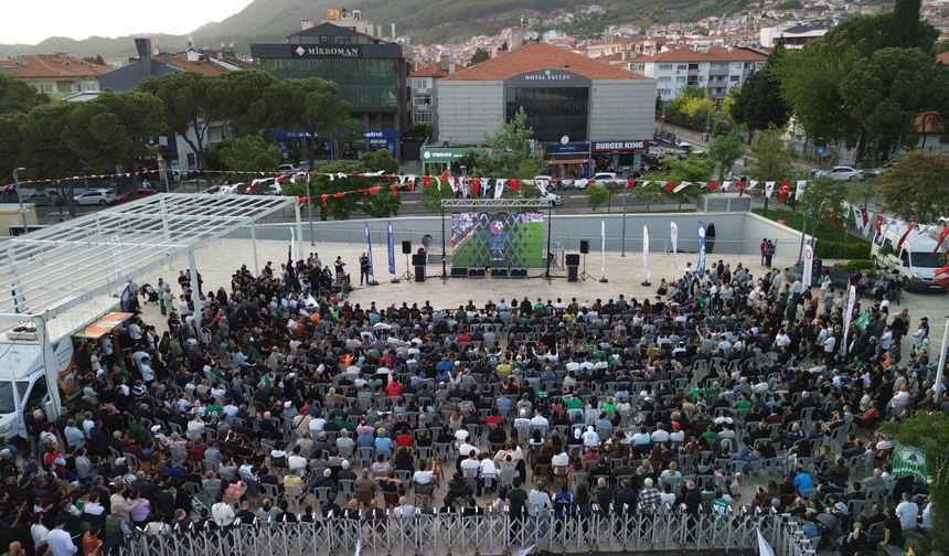 Menteşe’de Muğlaspor Finali coşkusu