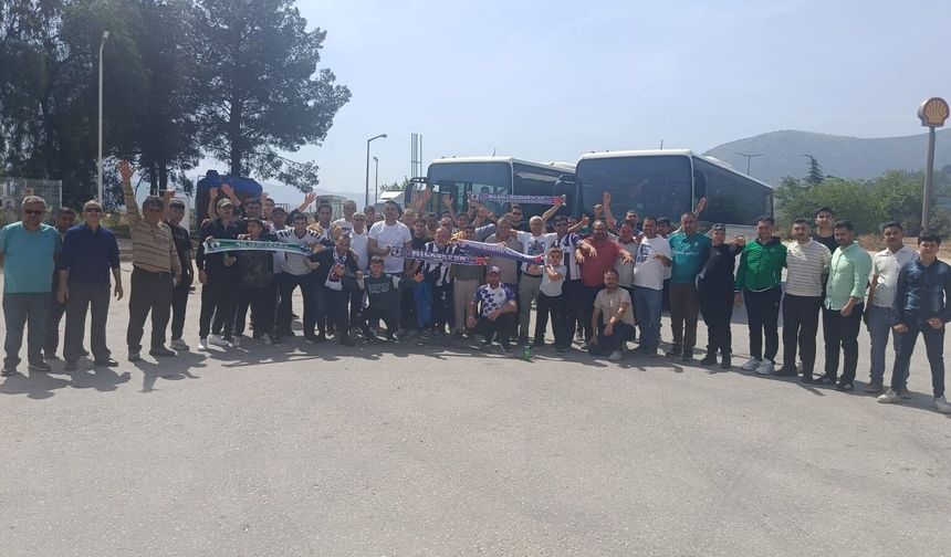 Muğlaspor Final Öncesi Bursa’ya Taraftar Akını
