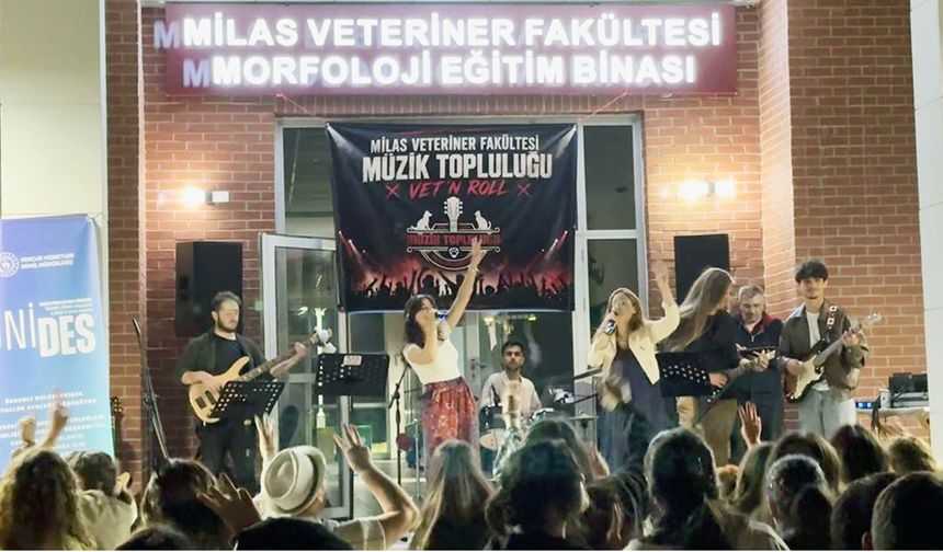Veteriner Fakülteleri Milas’ta Müzikle Buluştu