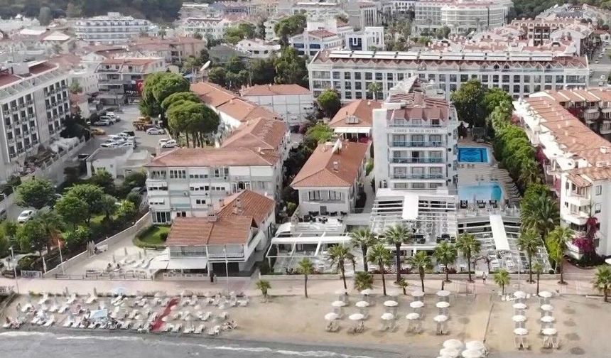 Marmaris otelleri yangın yönetmeliğine hazır