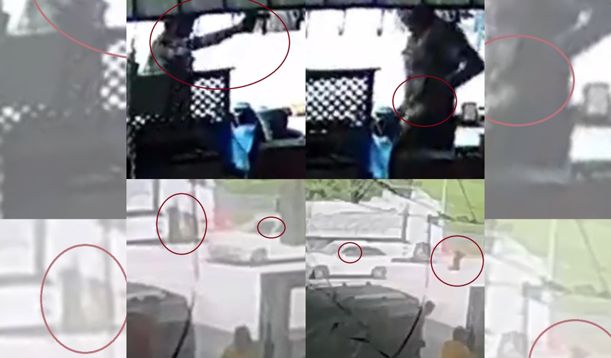 6 Ölü, 8 Yaralı: Zanlının Ateş Açtığı Anlar Kamerada
